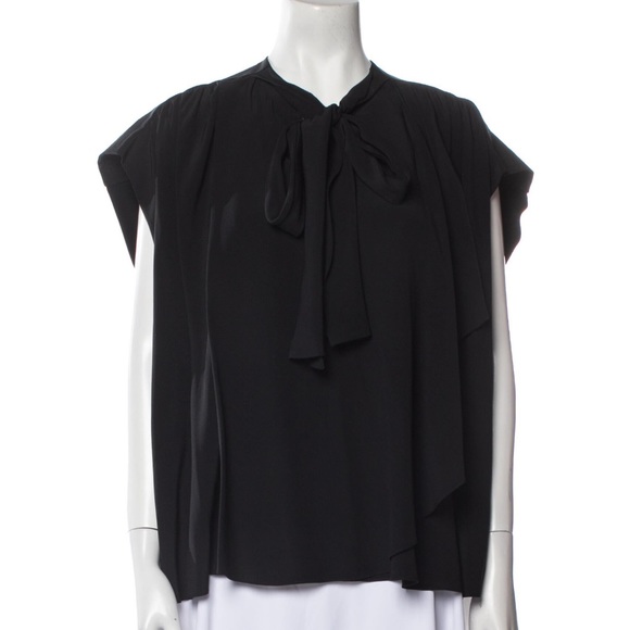 NWT | Balenciaga Crepe de Soie blouse - Picture 10 of 12